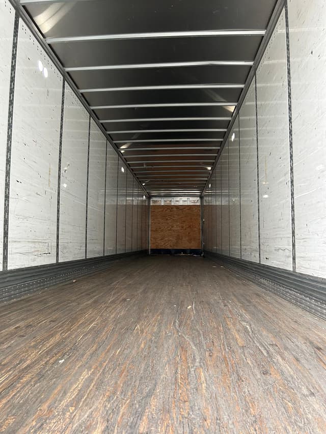 Picture of the interior of a dry van