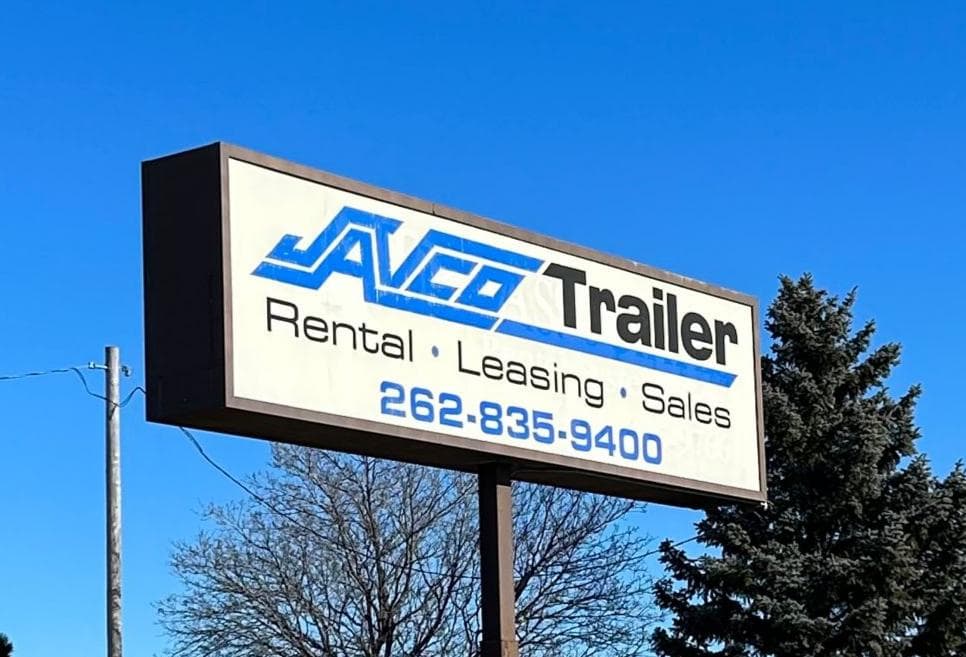 Aerial view of Javco's land